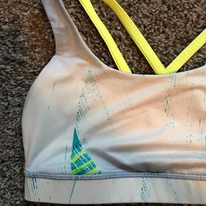 Multicolored Lululemon bra